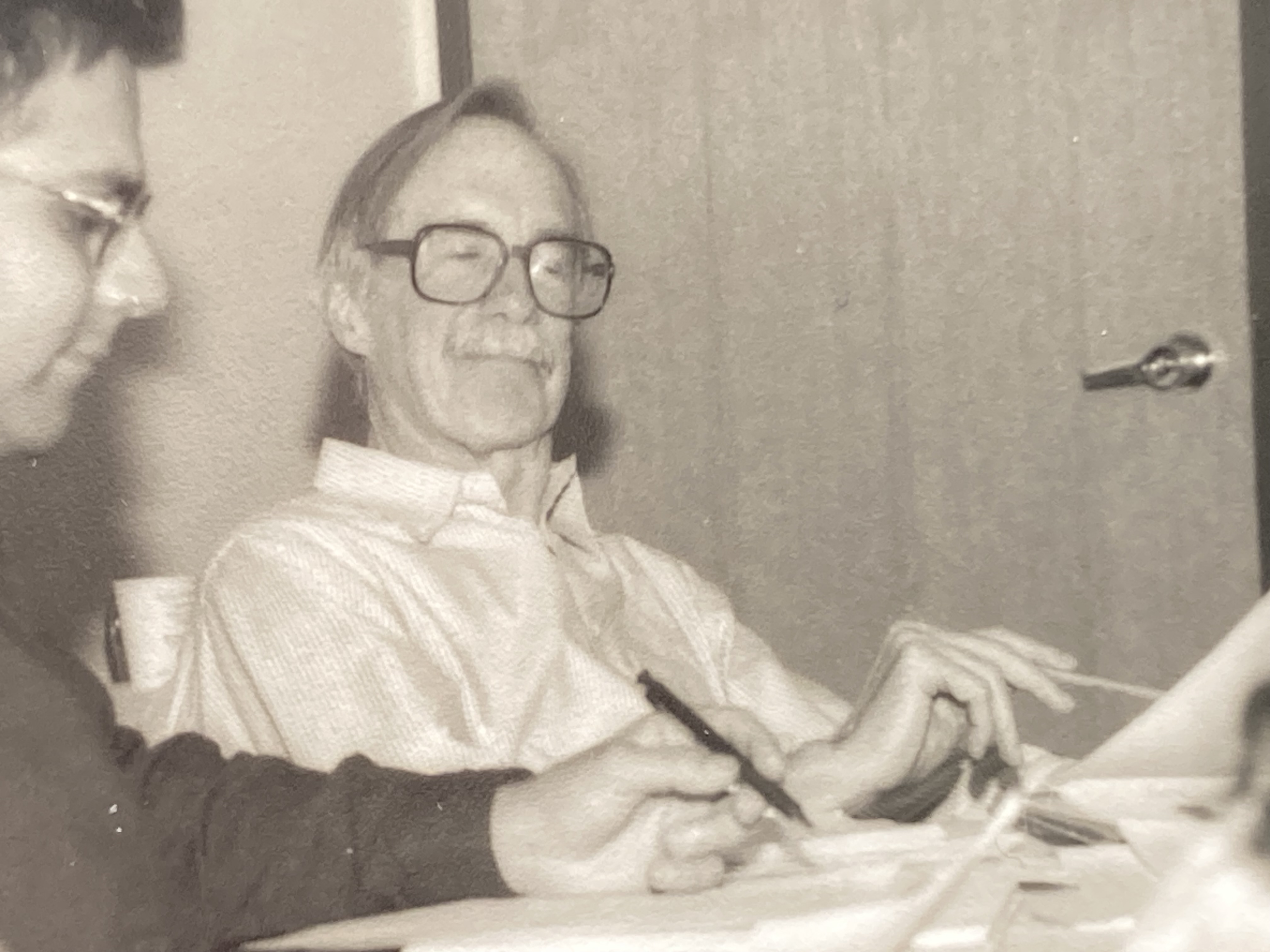 Christopher Jencks teaching.
