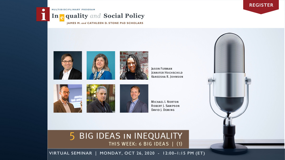 5 Big Ideas in Inequality | Week 1