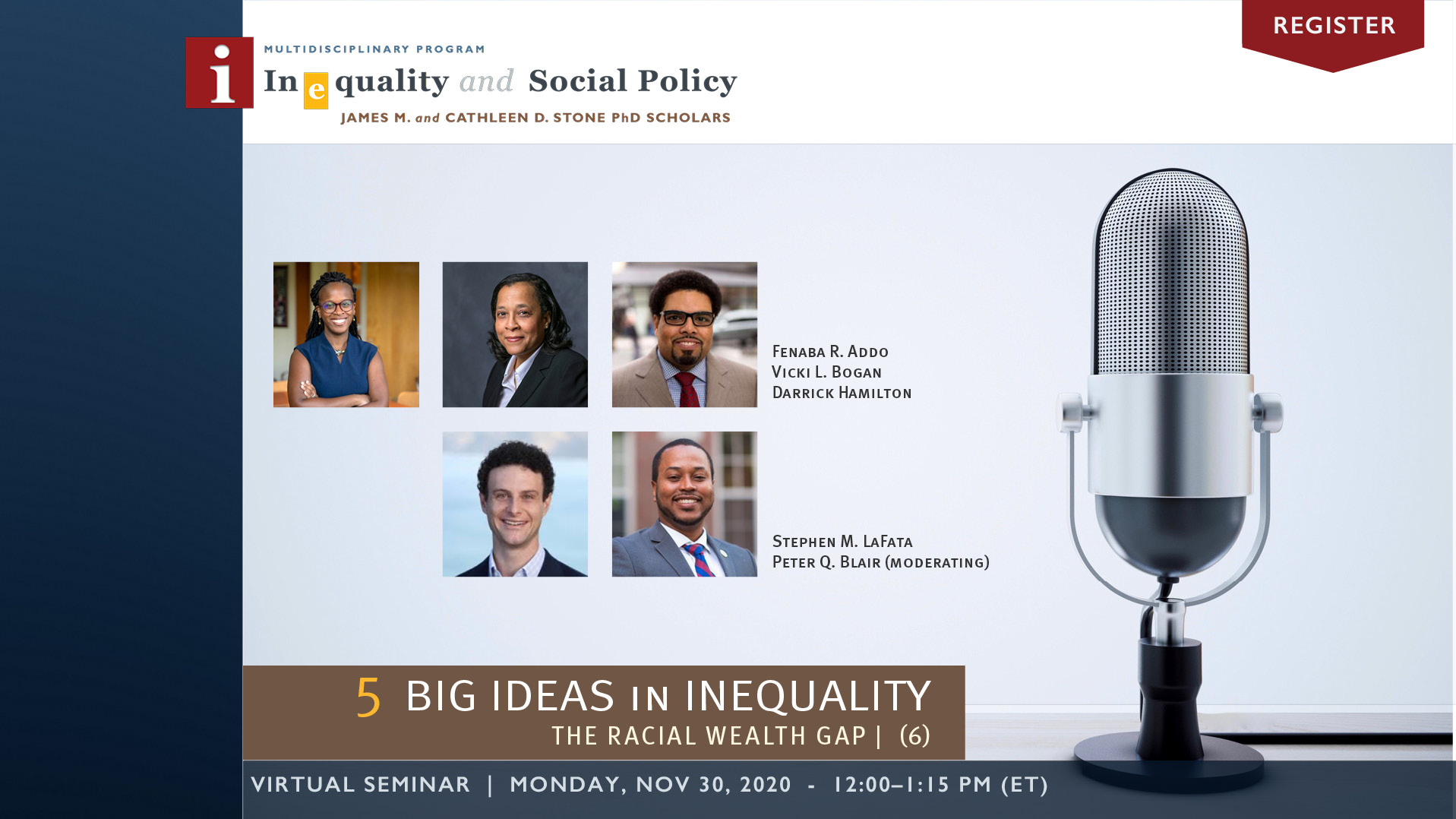 5 Big Ideas in Inequality Series | Week 6
