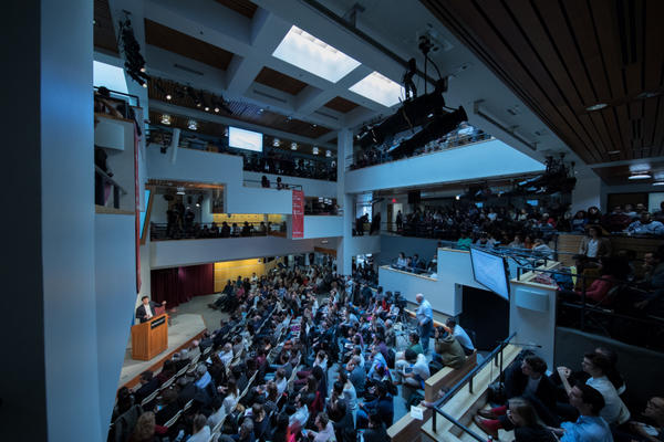Thomas Piketty in the Harvard JFK Jr Forum