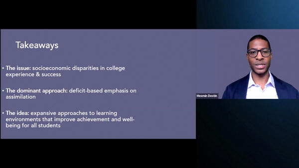 Mesmin Destin slides